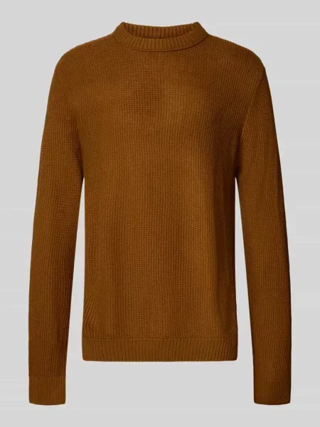 Sweter z dzianiny z okrągłym dekoltem model ‘ROY’ Jack & Jones