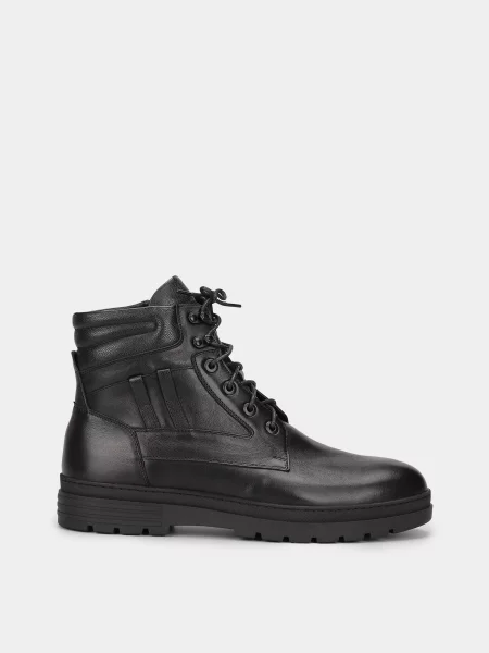 IKOS Черевики Штучне хутро чорний