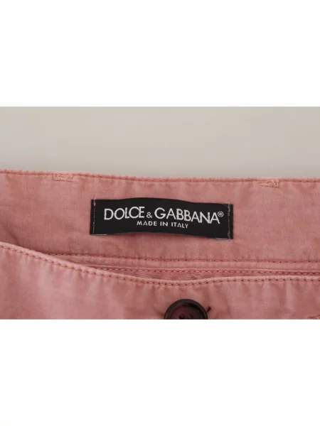 Spodnie Dolce And Gabbana casual różowe