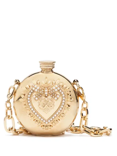 Torebka crossbody Dolce And Gabbana złota