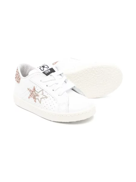 Sneakersy dziecięce 2 Star białe
