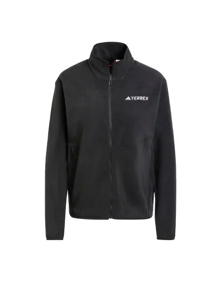 Jakna od flisa Adidas Terrex od flisa bijela