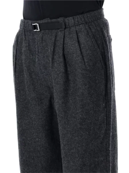 Cu centură pantaloni Nanamica gri