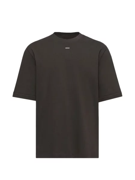 Scurt tricou Moncler cu imagine negru