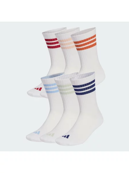 Skarpety Essentials Cushioned Crew 6 par Adidas Sportswear białe