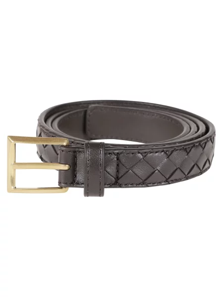 Pasek Bottega Veneta z paskiem brązowy