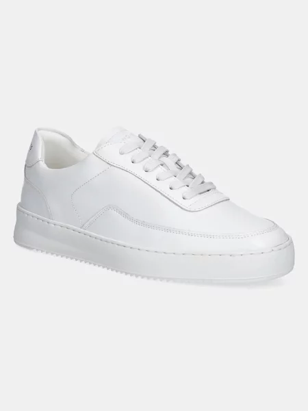 Kožené sneakers boty Filling Pieces Mondo Ripple Nappa bílá