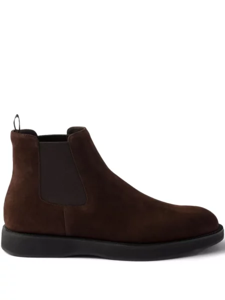 Botine chelsea Prada maro