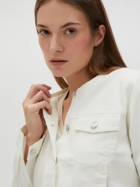 Geacă Marisse alb