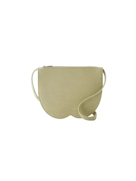 Body Burberry skórzany beżowy