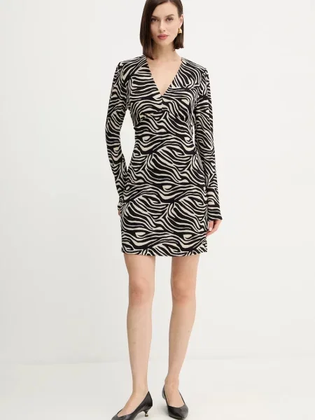 Сукня Morgan mini облягаюча RFARA чорний