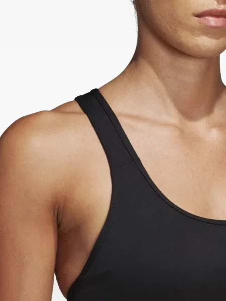 Leggings Adidas alergare cu model floral cu imagine roșu