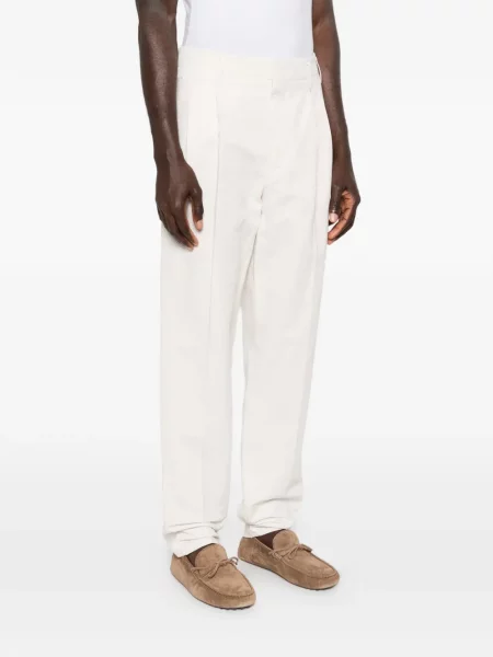 Kalhoty Brunello Cucinelli bílé