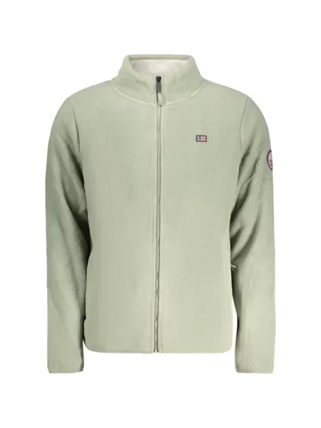 Pulover Norwegian Rain cu autograf verde