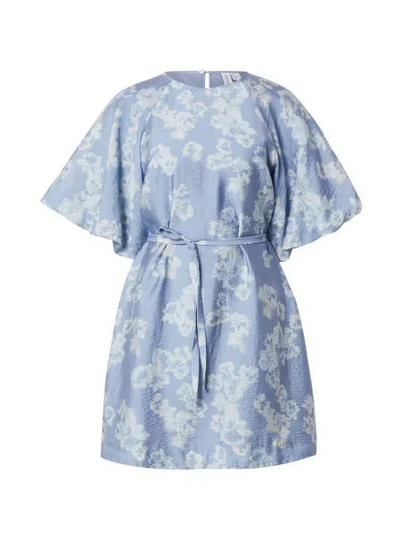 & Other Stories Rochie albastru porumbel / murdar alb
