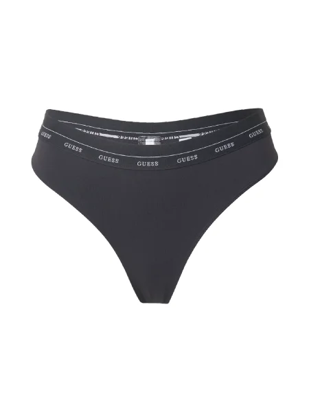 GUESS Tanga MATILDE / alb negru