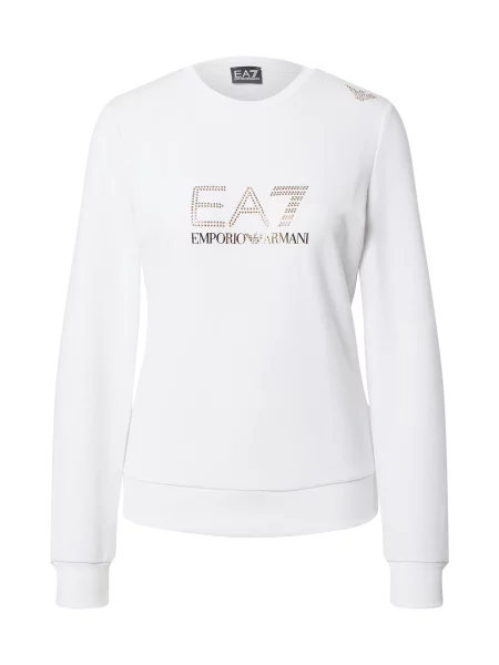 Emporio Armani Mikina zlatá bílá