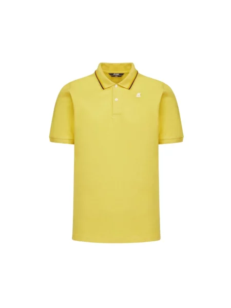 Koszulka polo K-way żółta