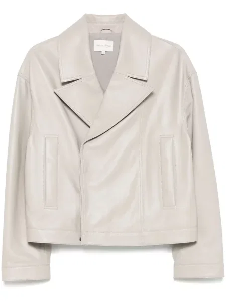 Kurtka Loulou biker szara