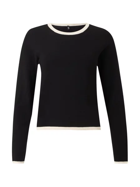 ONLY Pulover ONLCONTA crem negru