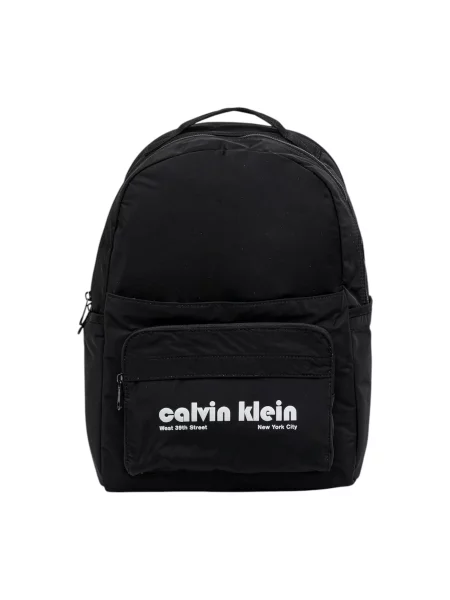 Раница Calvin Klein голям с принт черно