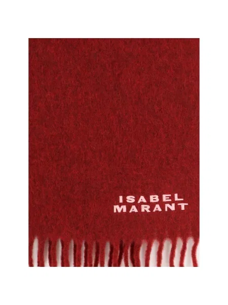 Szal Isabel Marant czerwona