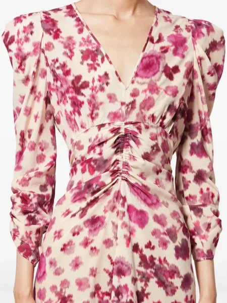 Rochie Isabel Marant cu model floral de costum