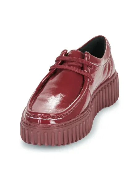 Pantofi Clarks roșu