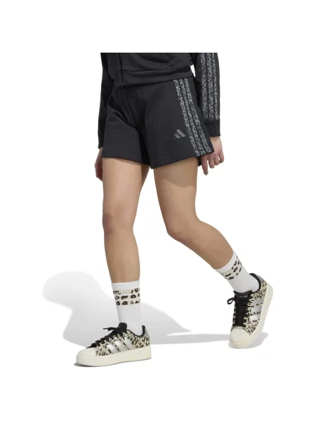 Gyerek rövidnadrág Adidas fekete
