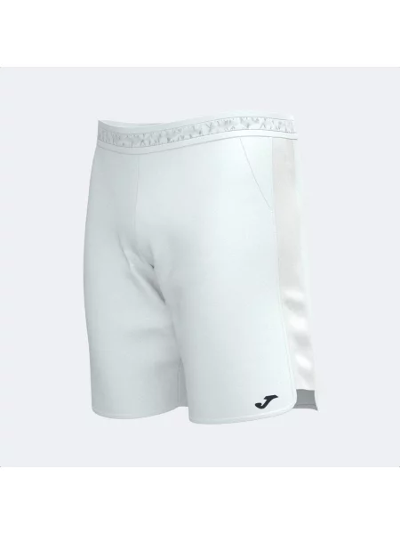 Spodenki tenisowe Joma Smash Short white S białe