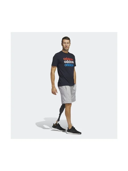 Tričko Adidas modrá