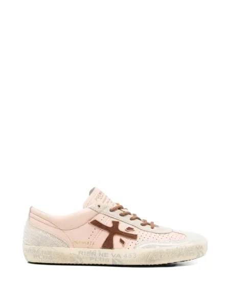 Sneakerși Premiata cu paiete roz