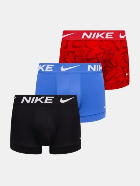 Bokserki Nike z logo czerwone