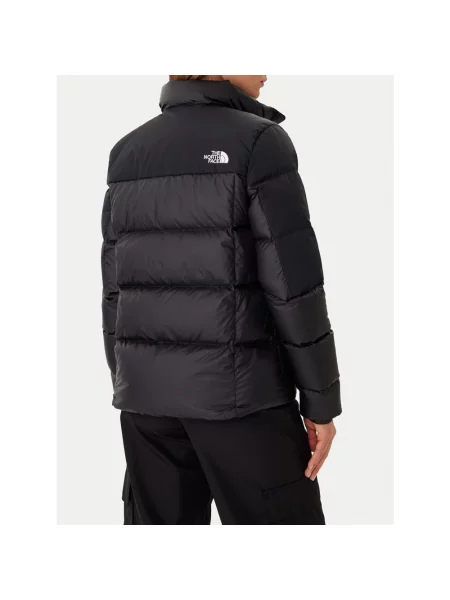 Kurtka puchowa The North Face Diablo Down black heather/black czarna