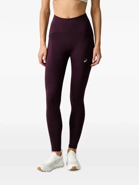 Pantaloni scurți Asics cu imagine violet