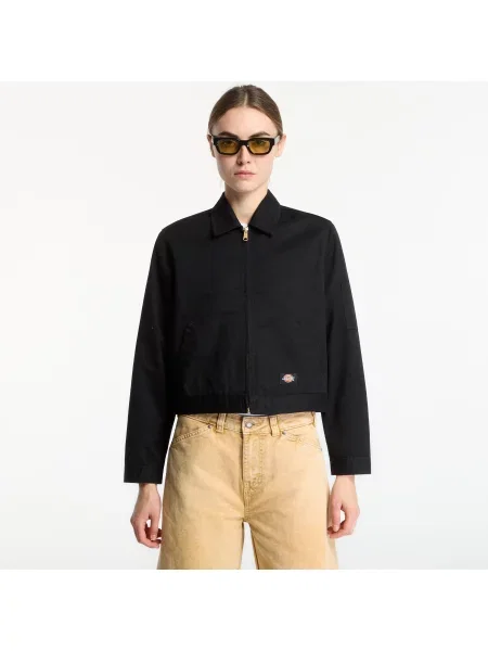 Jachetă Dickies Lined Eisenhower Crop W Black XXS negru