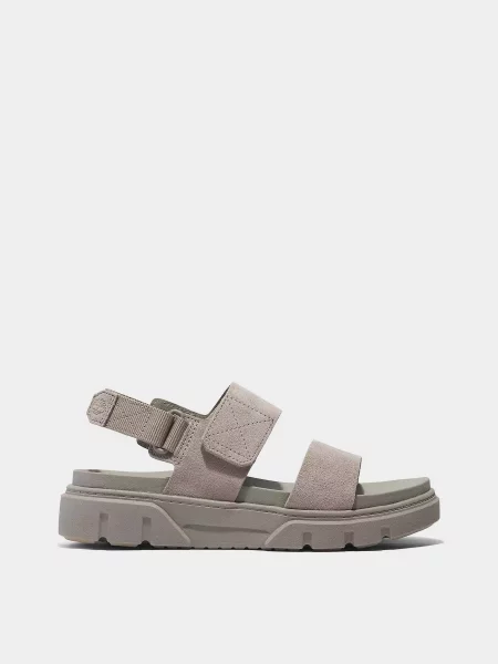 Замшевые босоножки Timberland с ремешками