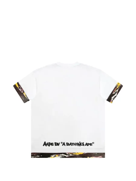 Tricou Aape By A Bathing Ape alb