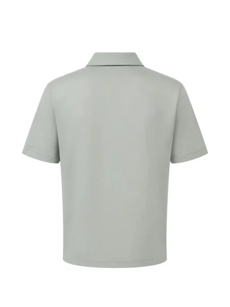 Scurt tricou polo Tombolini verde