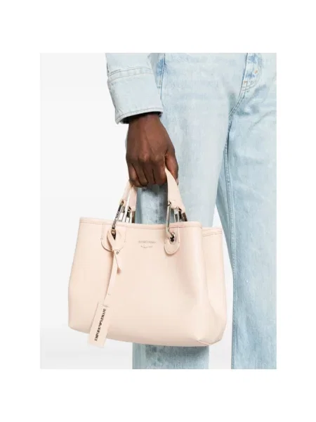 Emporio Armani torebka crossbody beżowa
