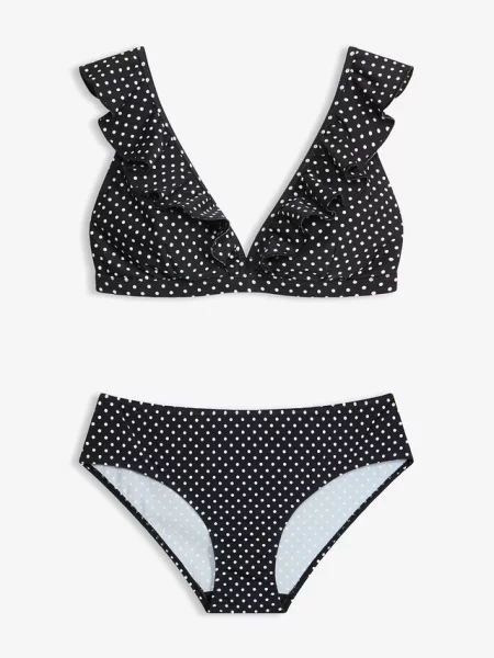 Bikini 2 części czarne