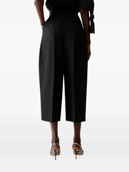 Decupat pantaloni Jacquemus negru