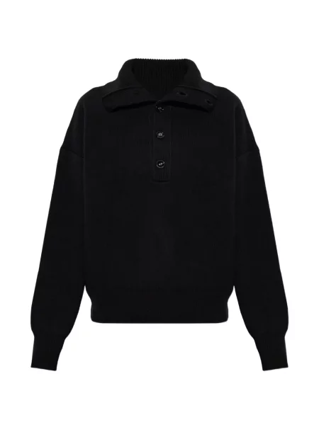 Lung pulover Ami Paris negru