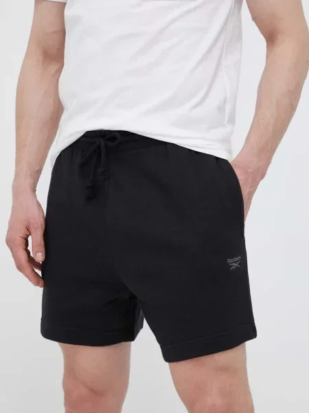 Reebok Pantaloni scurți sport Classics Wardrobe Essentials Shorts negru