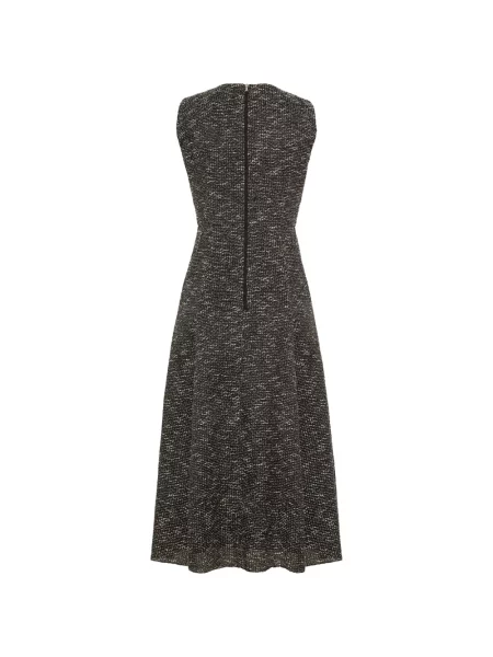 Rochie maxi Adam Lippes din tweed negru