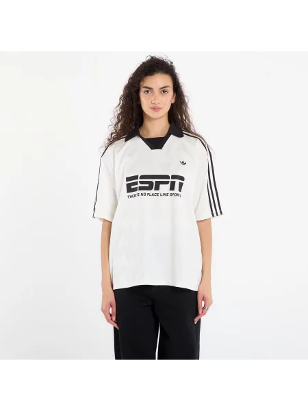 Koszulka Adidas Originals z dżerseju biała