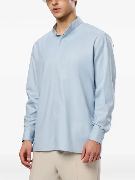 Pruhované pruhované košile Hamza modré