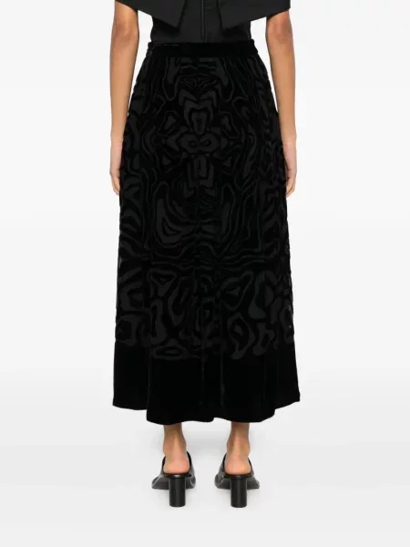 Fustă Ulla Johnson negru