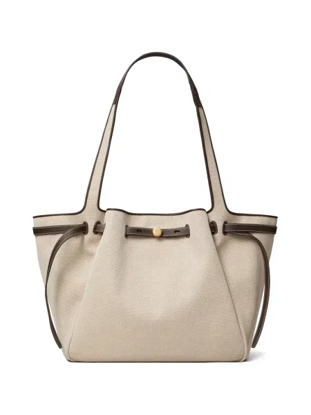 Geantă shopper Tory Burch din canvas
