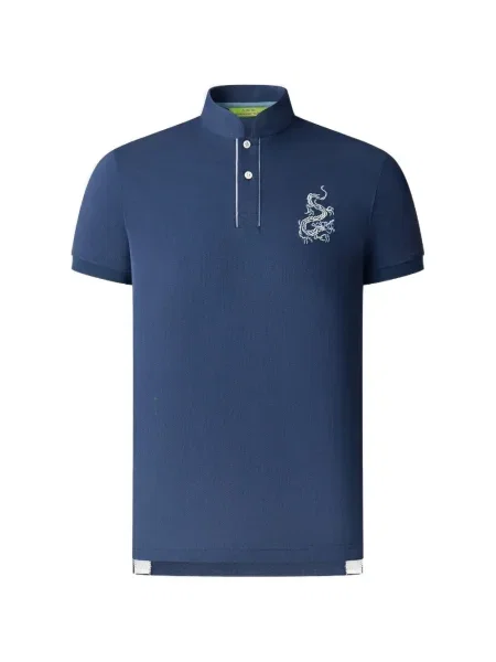 Polo Shanghai Tang albastru